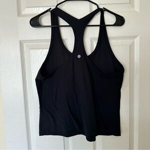 Lululemon black cropped align tank top 12